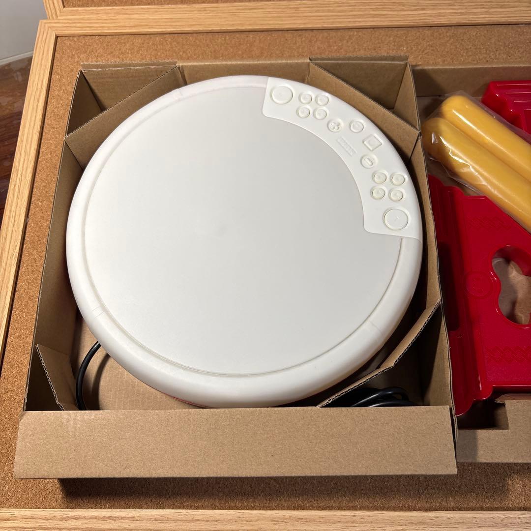 太鼓の達人専用コントローラー太鼓とバチ、ソフトセット