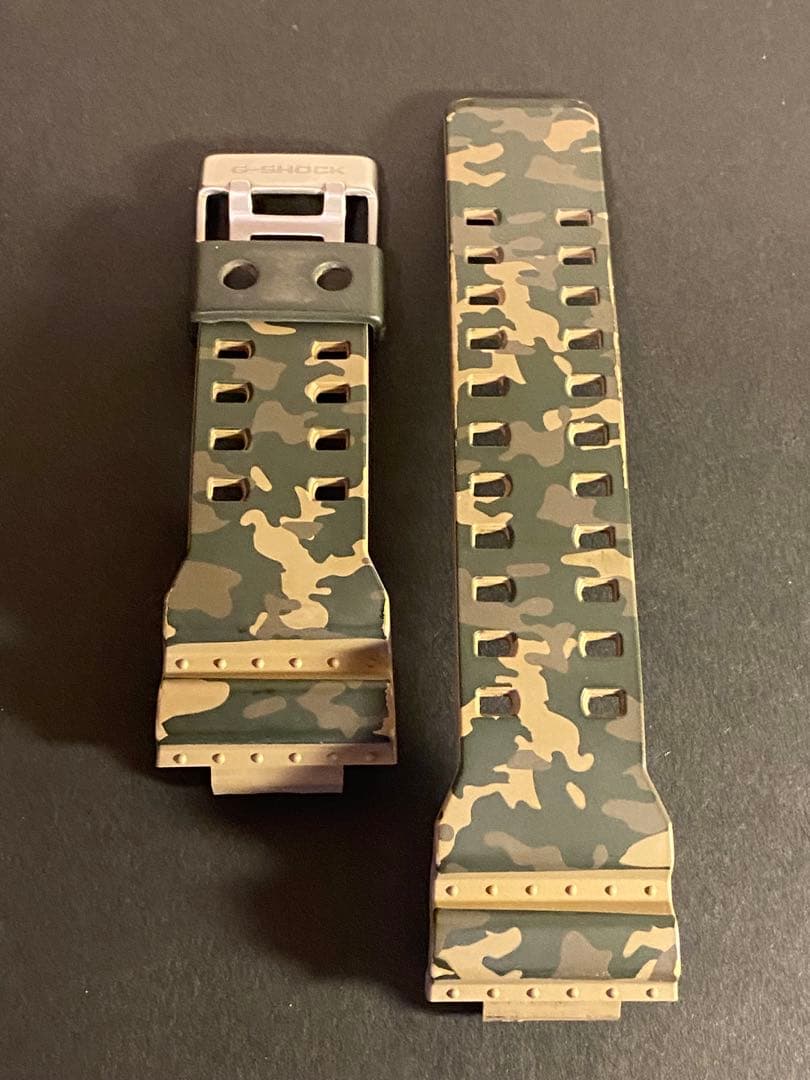 【生産終了品　希少極美品　電池新品】 G-SHOCK GA-100CM カモフラ