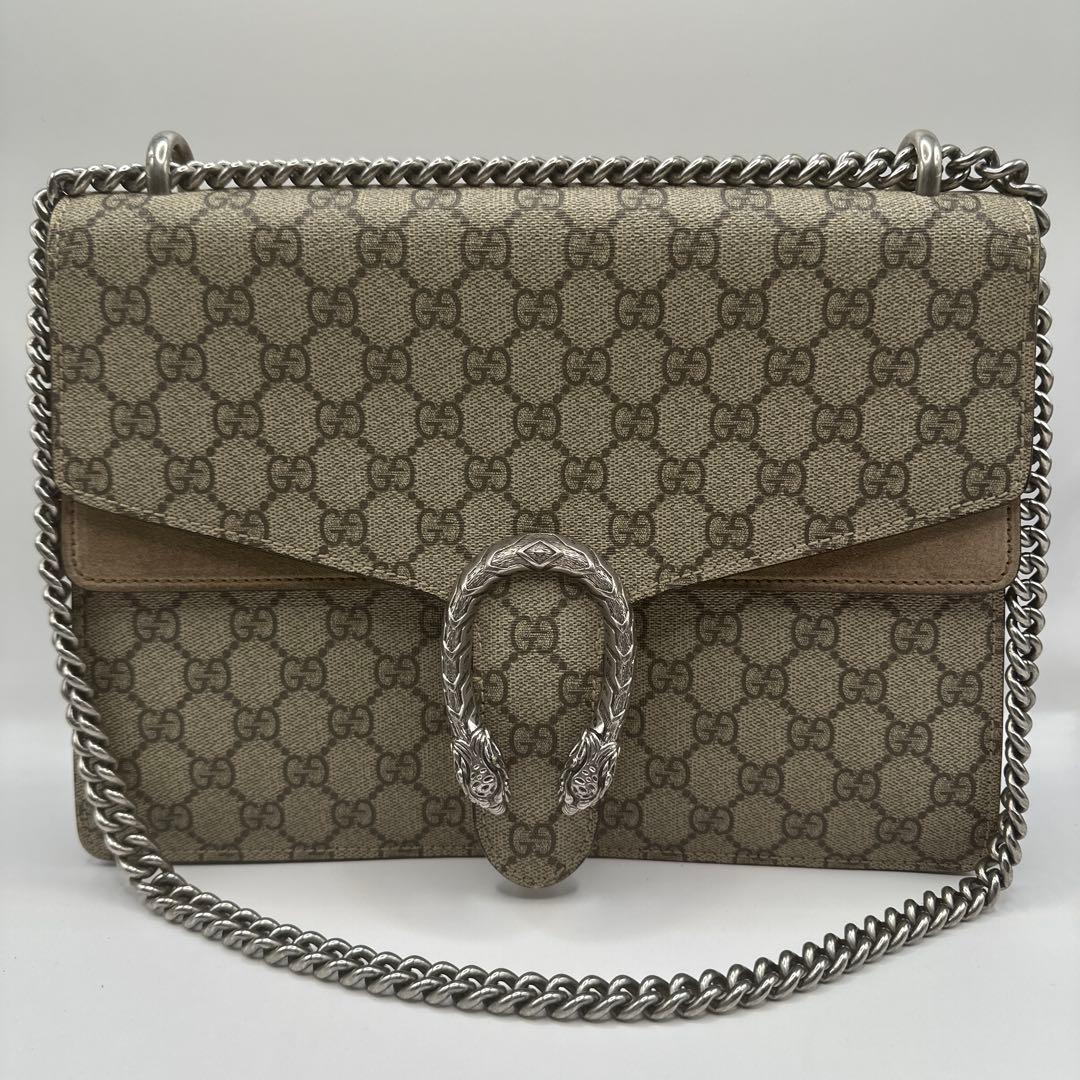 GUCCI ディオニュソス GGスプリーム　チェーンショルダーバッグ