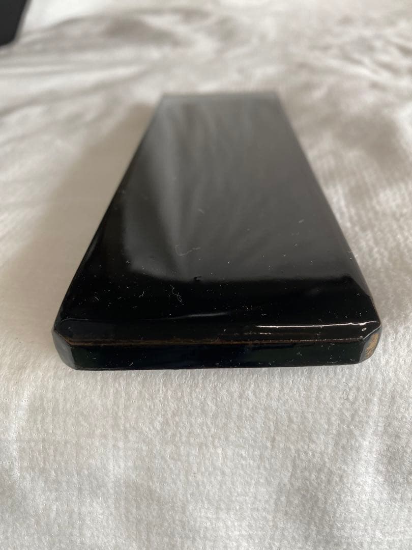 希少品　漆ハケ　刷毛庄　60粍　本体漆塗り済み