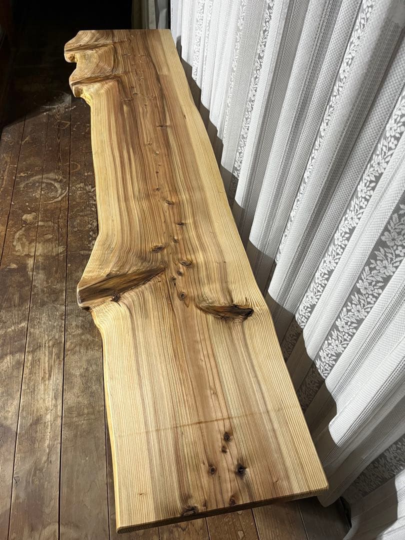 杉　ローテーブル　無垢材　一枚板　テーブル　ダイニングテーブル　机