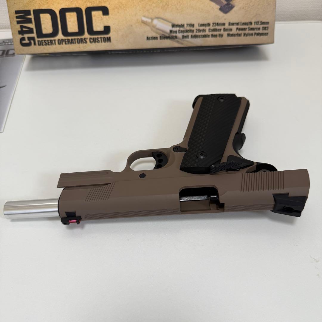 Carbon8 M45 DOC ガスガン