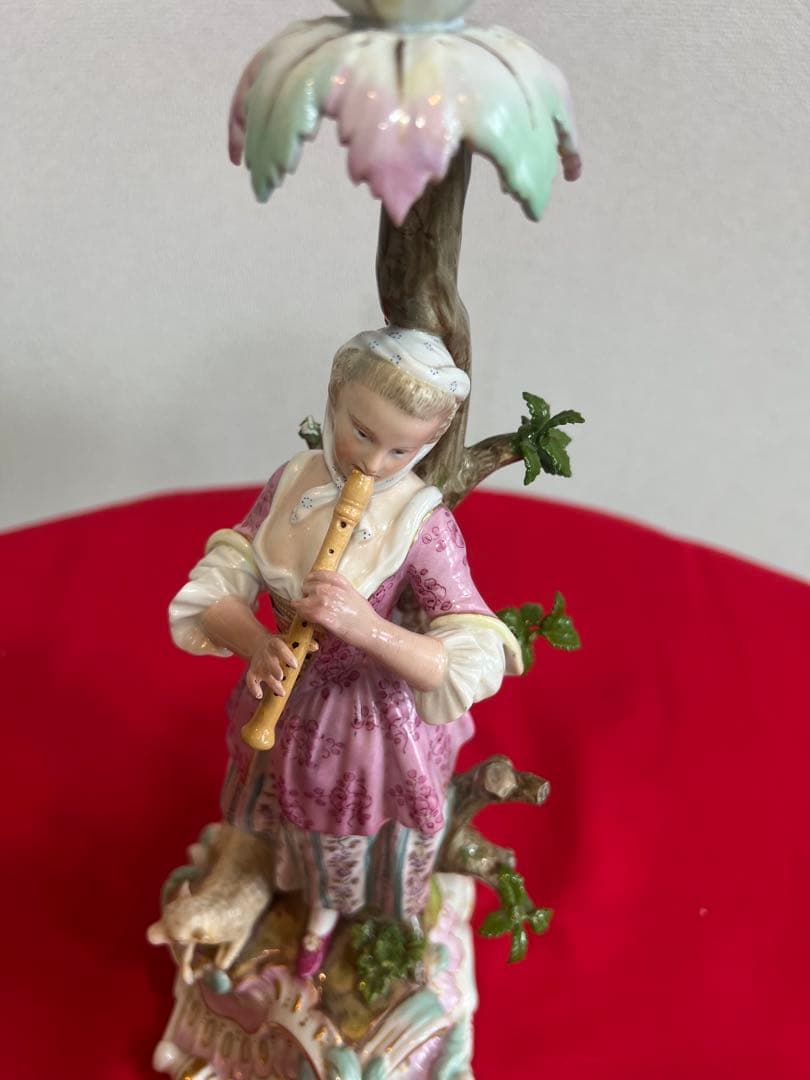 マイセン　羊飼いの女性