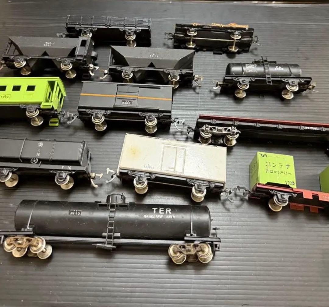 ［ジャンク］鉄道模型　HOゲージ　エンドウ　貨車　まとめ　12両