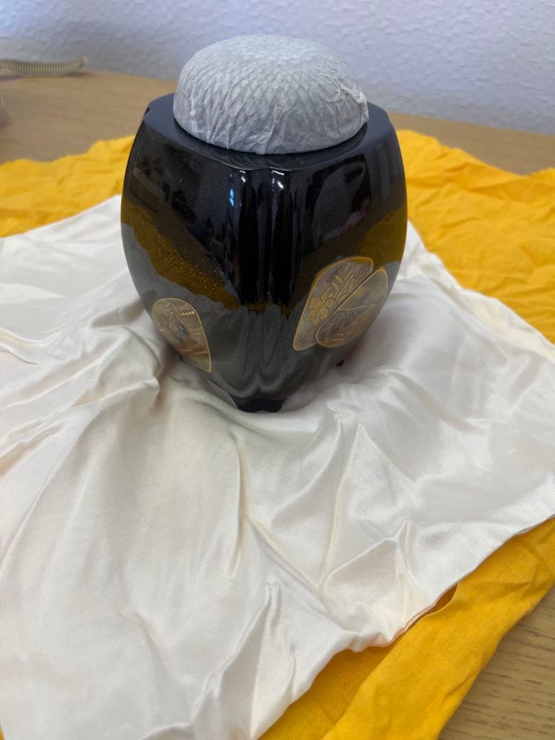 【新品】輪島塗　池田喜一作　高級香炉　源氏貝蒔絵　高級木箱　アンティーク