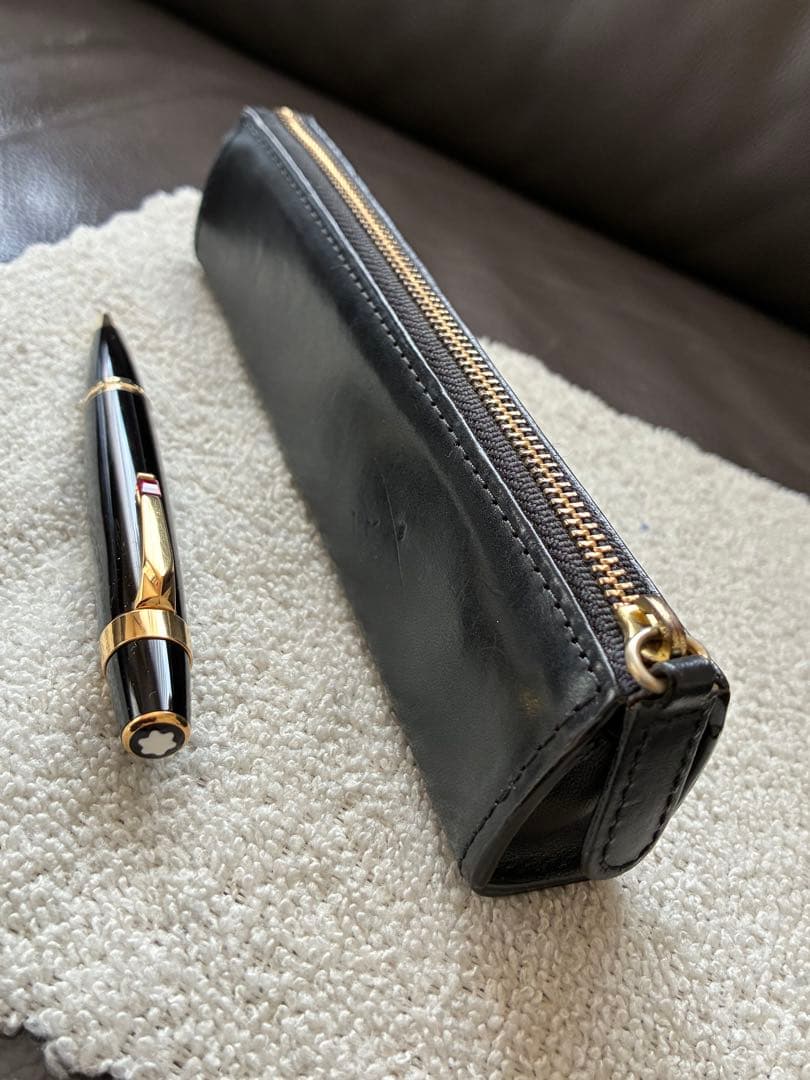 ◾️モンブラン ボエム ルージュボールペン＆レザーペンケース ■新品リフィル付属◾️