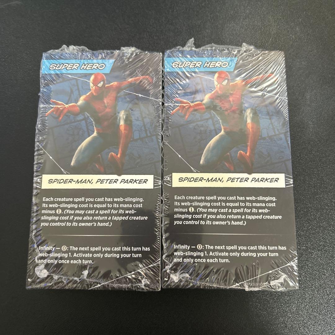 MTG スパイダーマン シールなど　2セット