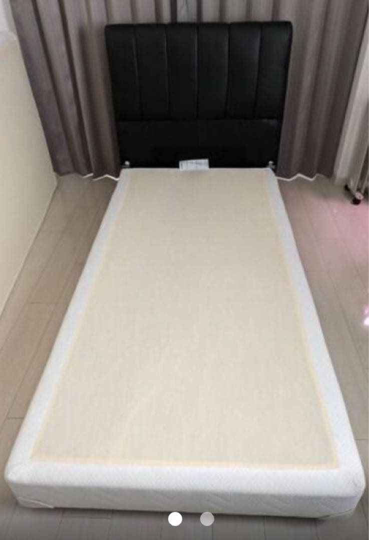 大塚家具 キングスダウン シングルベッドフレーム×2