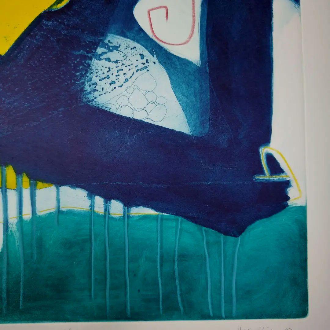 絵画　カラー銅版画　シ―ト