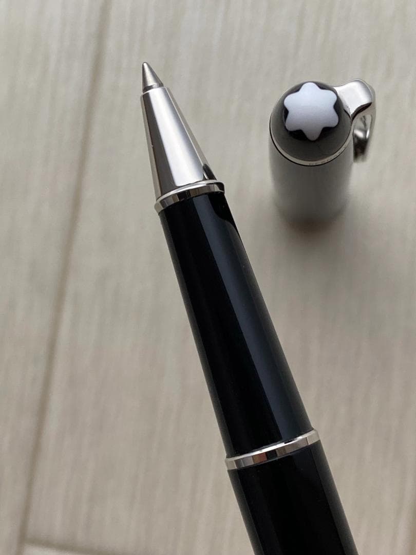 モンブラン P163 プラチナ クラシック キャップ式 ローラーボール ドイツ製