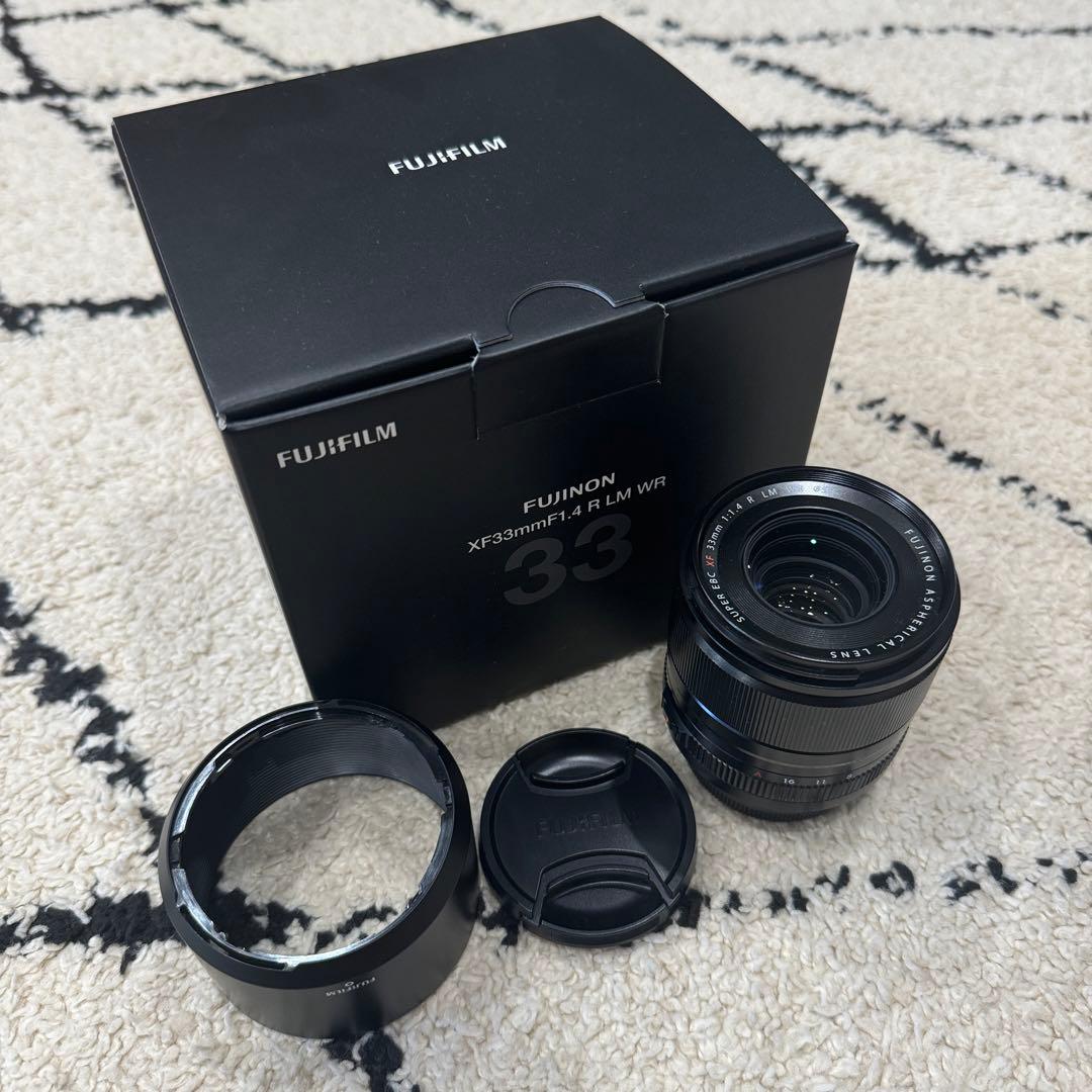 【美品】富士フイルム XF33mmF1.4 単焦点レンズ fujifilm