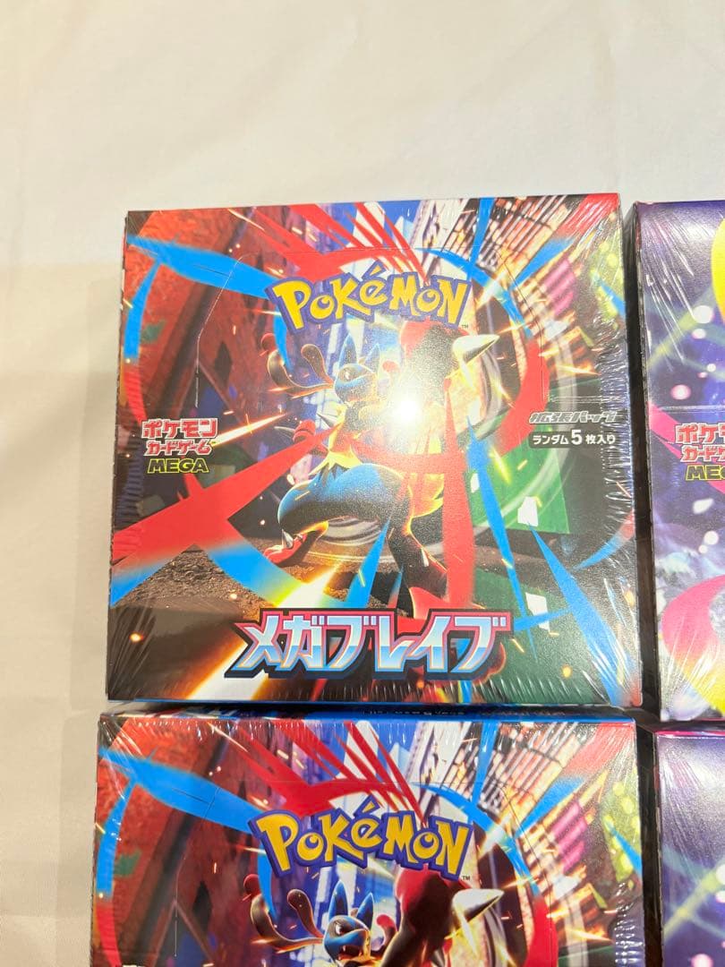 【シュリンク付き】メガブレイブ　メガシンフォニア　計6BOX