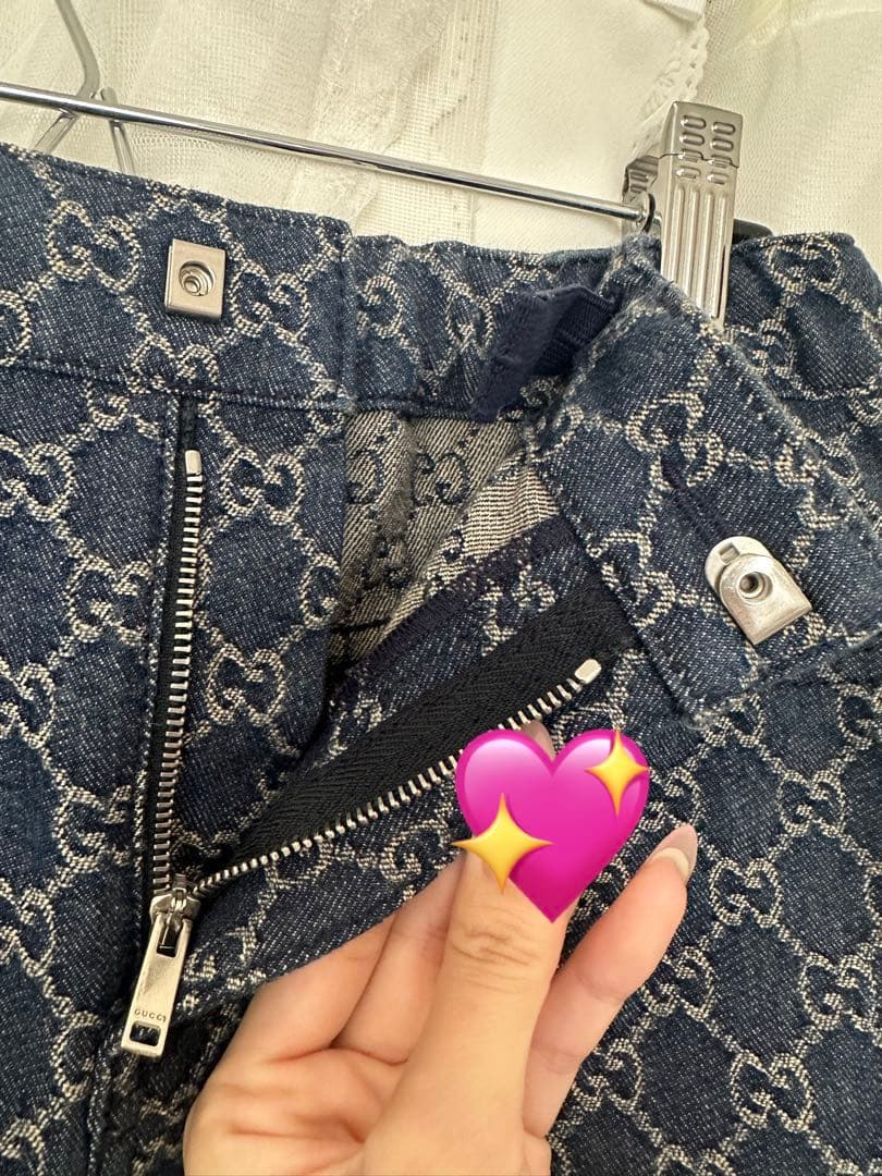 GUCCI グッチチルドレン デニムスカート　12Y