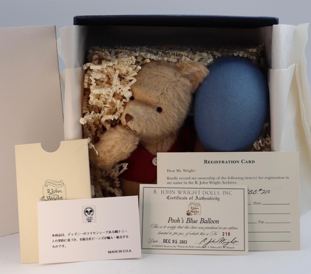 R. John Wright 日本限定品 Pooh's Blue Balloon