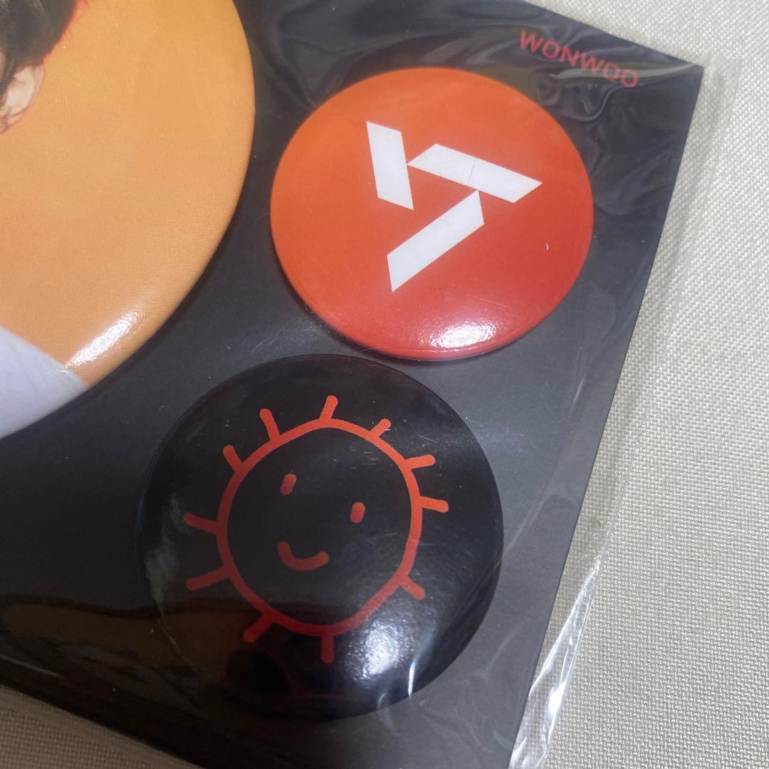 SEVENTEEN ウォヌ BE THE SUN 缶バッジ セブチ