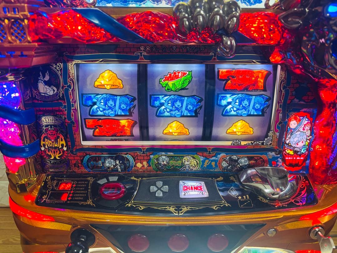 【動作確認済み】パチスロ 実機 ダンまち　アミューズメント仕様