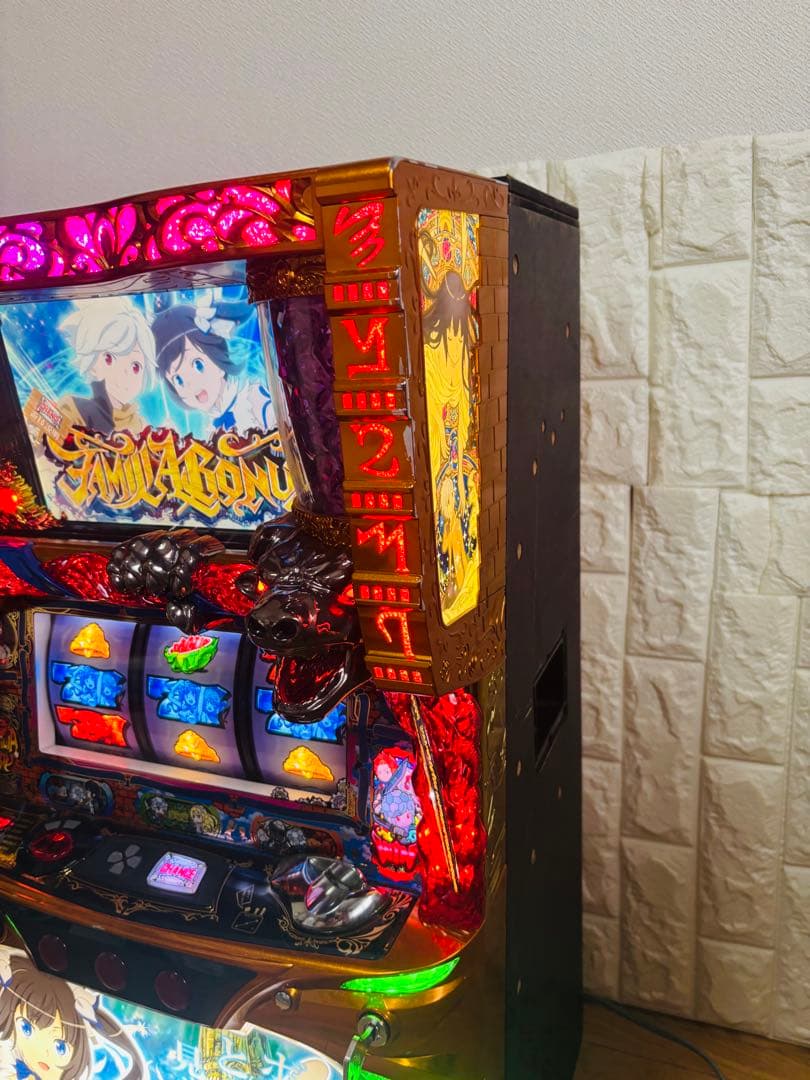 【動作確認済み】パチスロ 実機 ダンまち　アミューズメント仕様