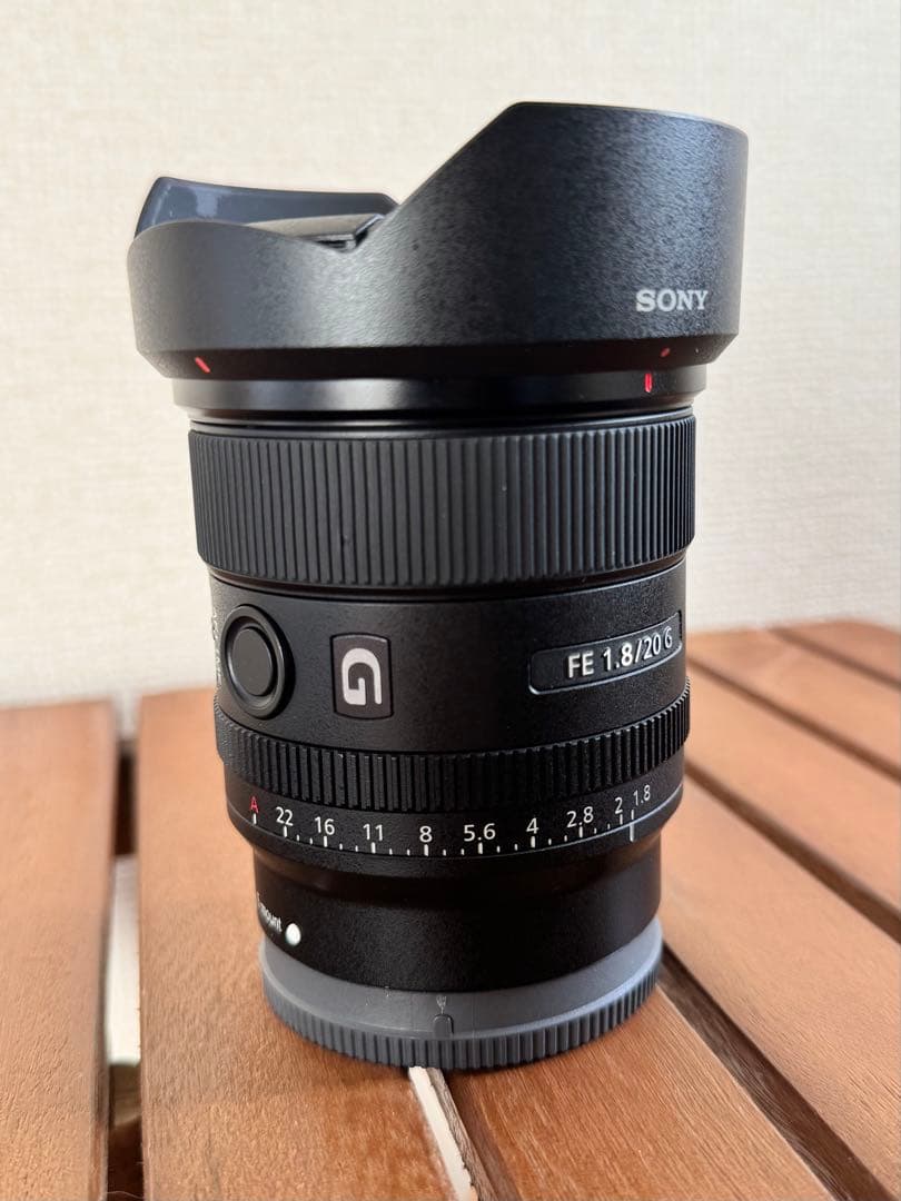 Sony FE 20mm F1.8 G レンズ SEL20F18G