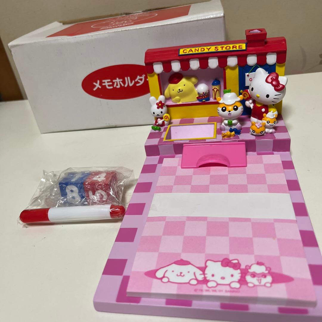 サンリオ メモホルダー 非売品 激レア キティ プリン コロコロクリリン