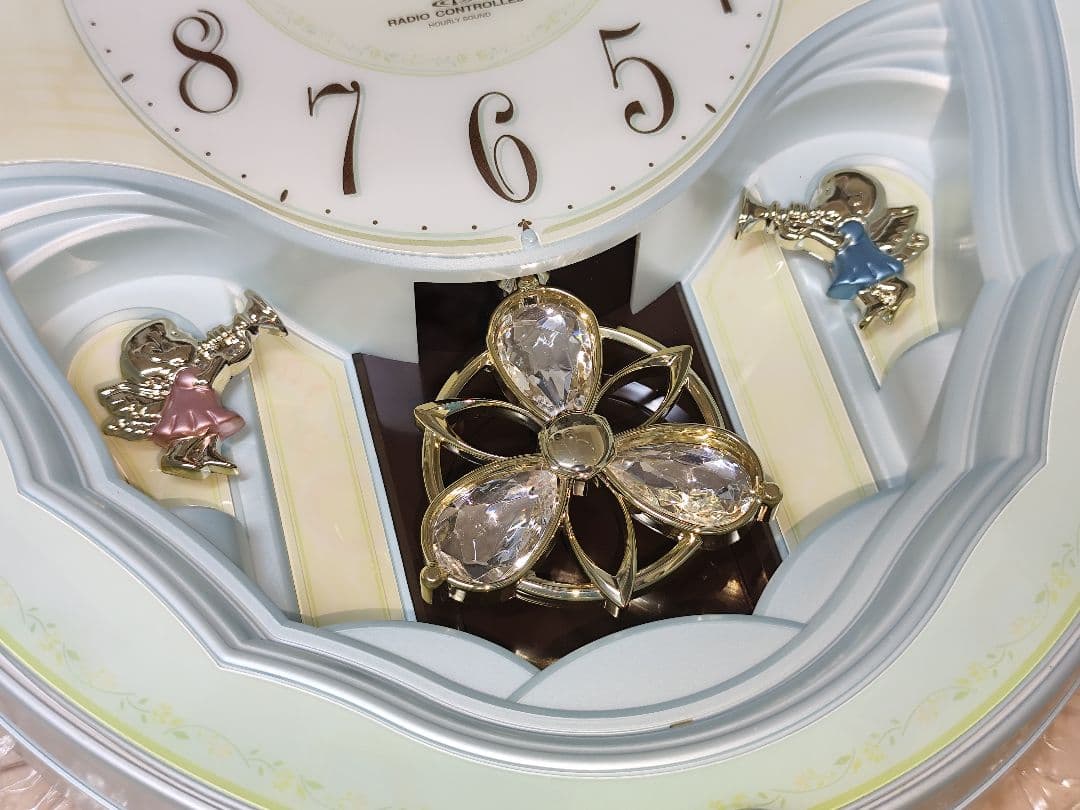 パルミューズ からくり時計 メロディ時計 動作確認済み J-POP レア 電波