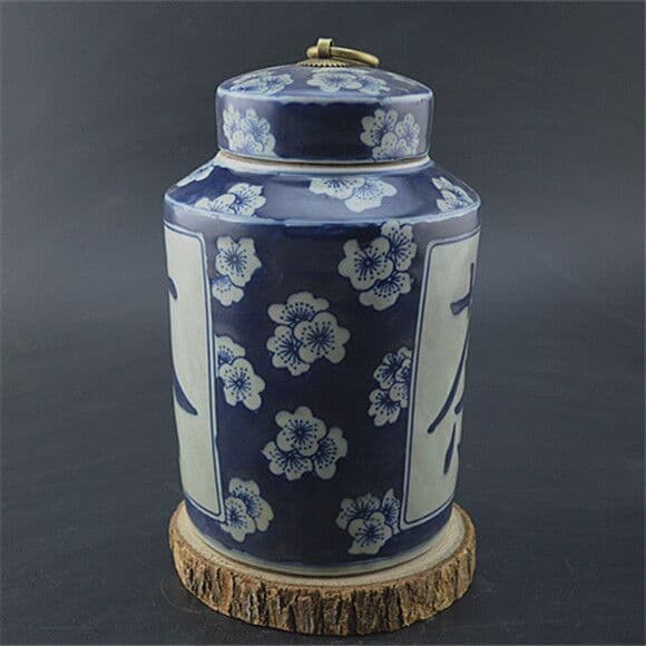 茶缶、家庭用、民国古物、一品堂製造、陶磁器