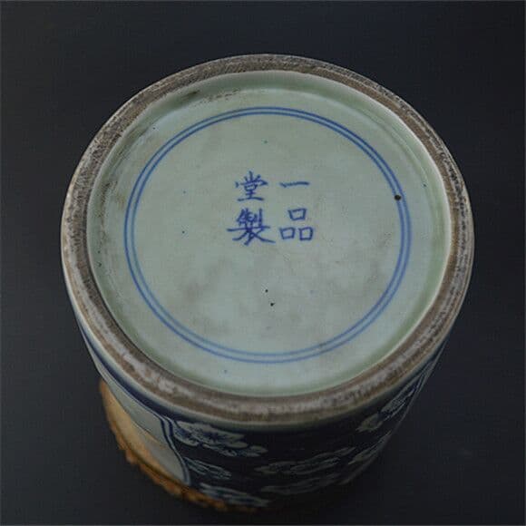 茶缶、家庭用、民国古物、一品堂製造、陶磁器