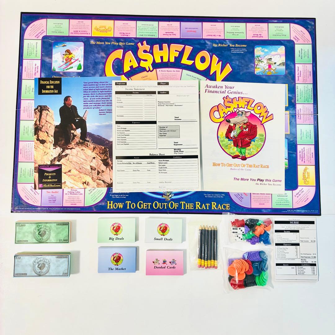 【美品・欠品なし】キャッシュフロー101英語版 日本語説明書付きA