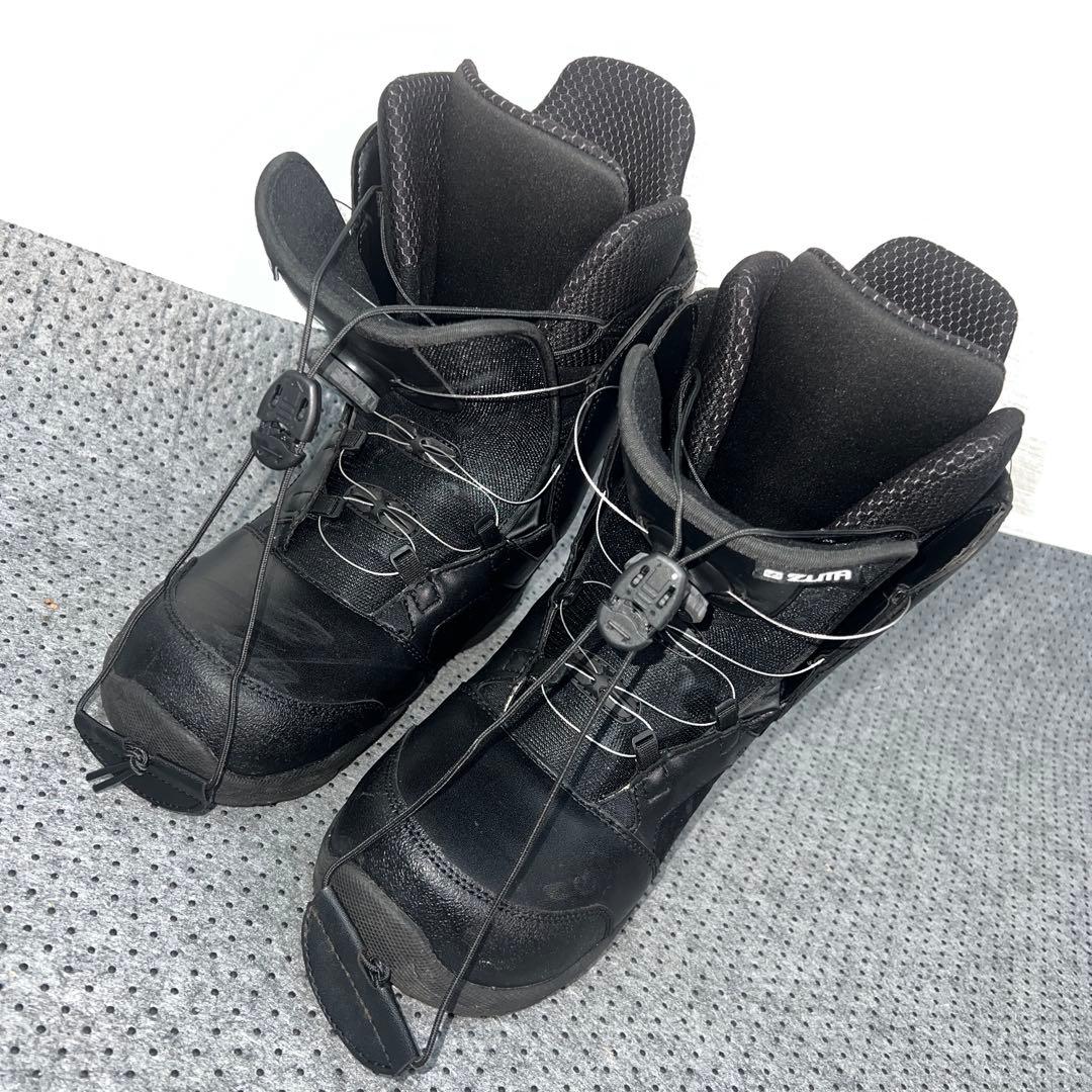 5回着用 人気サイズ 27cm ZUMA ダイヤル スノーボードブーツ