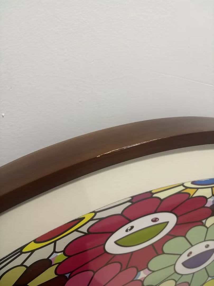 村上隆「お花畑の中に顔をうずめる」フラワー ポスター