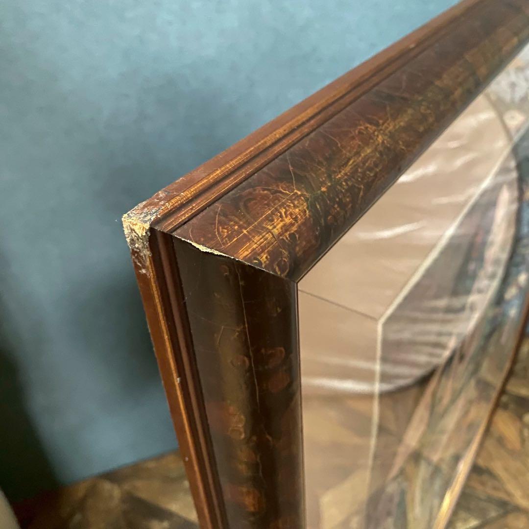 ザン・ホンビン リトグラフ 額縁 インテリア アンティーク