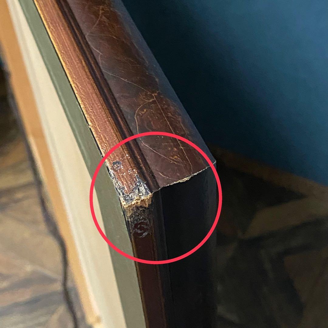 ザン・ホンビン リトグラフ 額縁 インテリア アンティーク