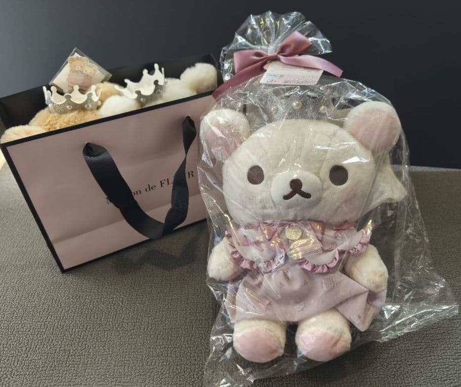 リラックマ　メゾンドフルールコラボ　ぬいぐるみセット