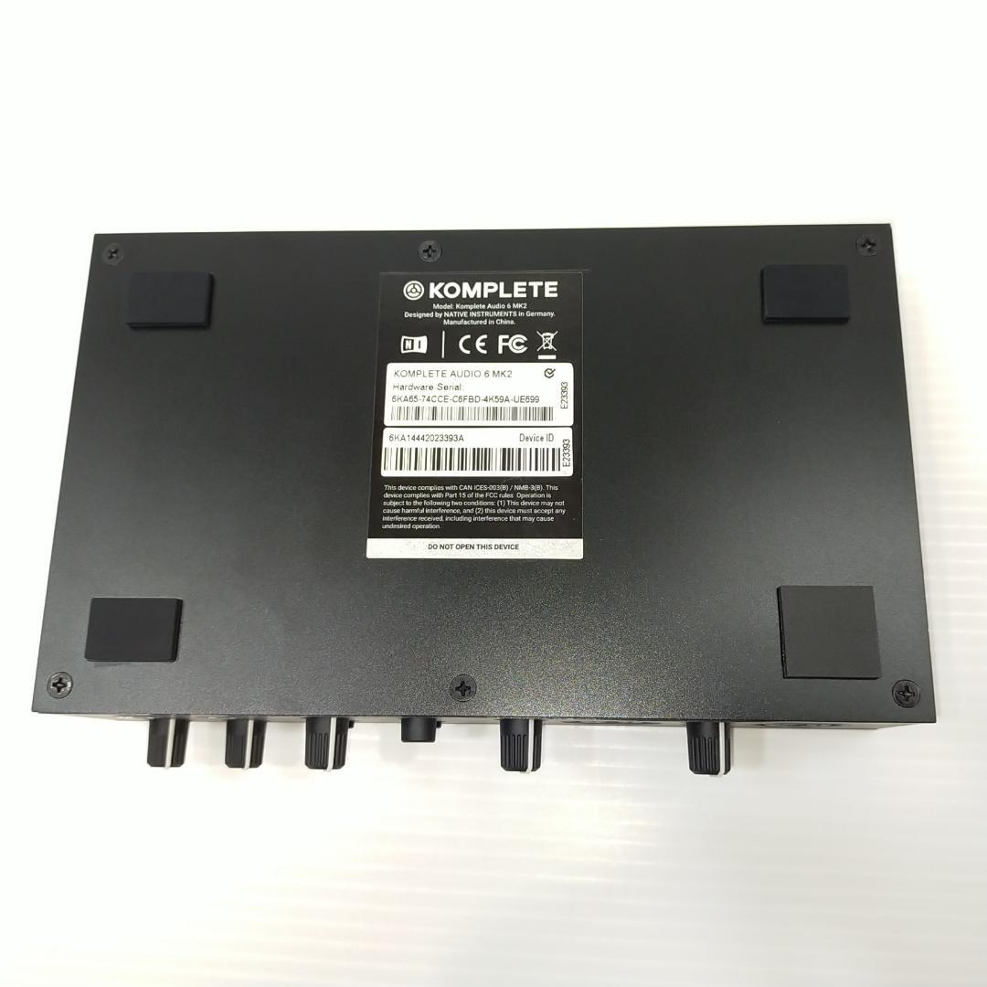 【美品】ネイティブインストゥルメンツ KOMPLETE AUDIO 6 MK2