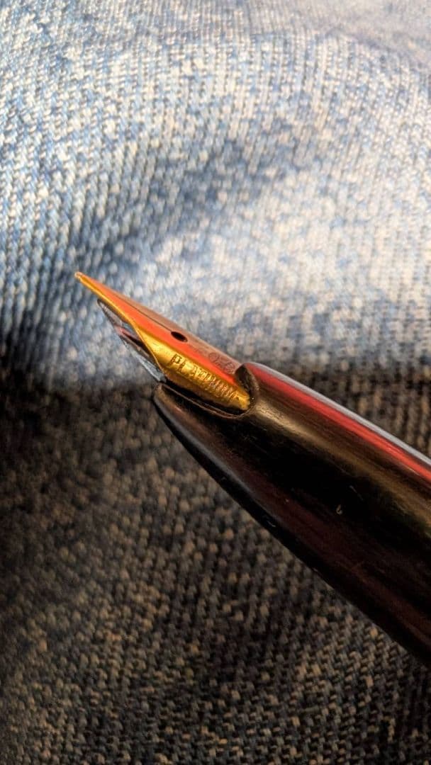 黒い万年筆3本セット