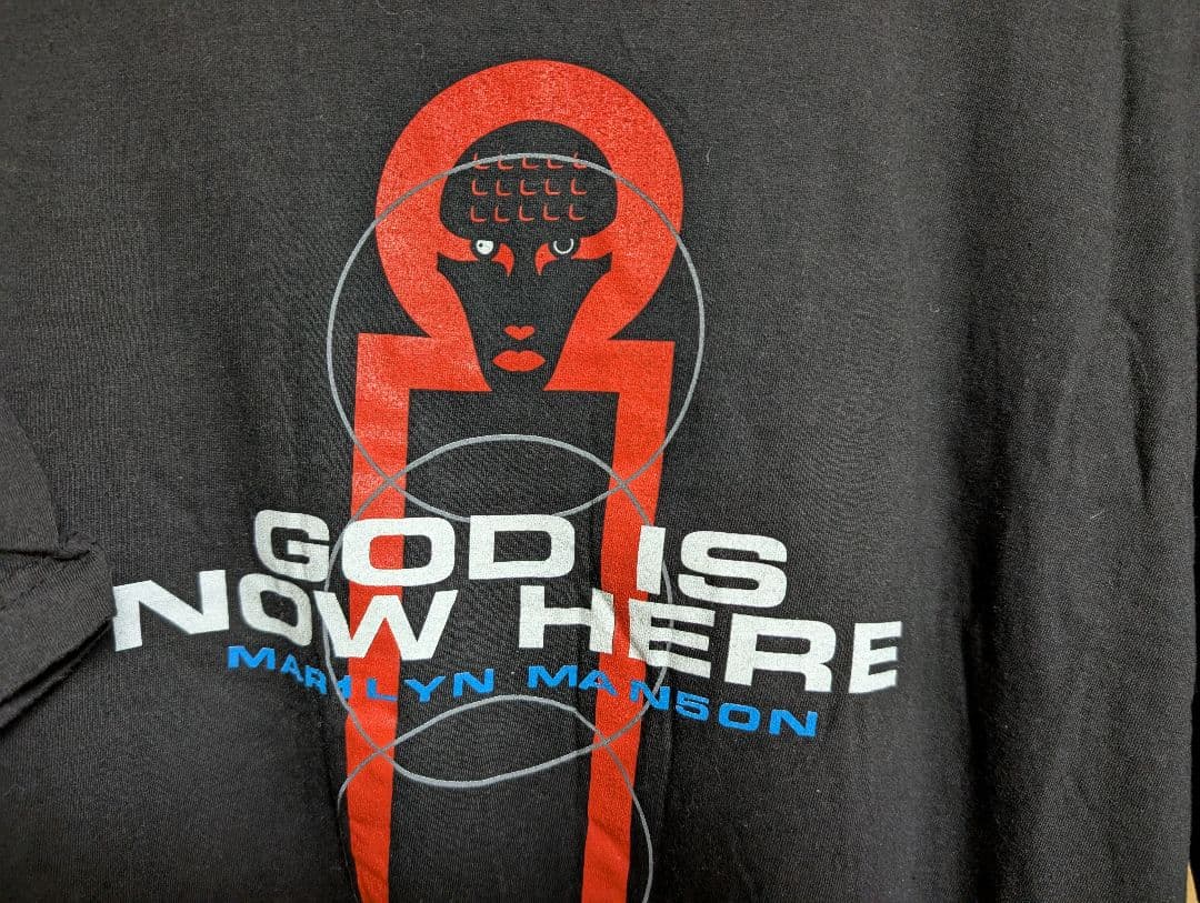 マリリン・マンソン Tシャツ GOD IS NOW HERE