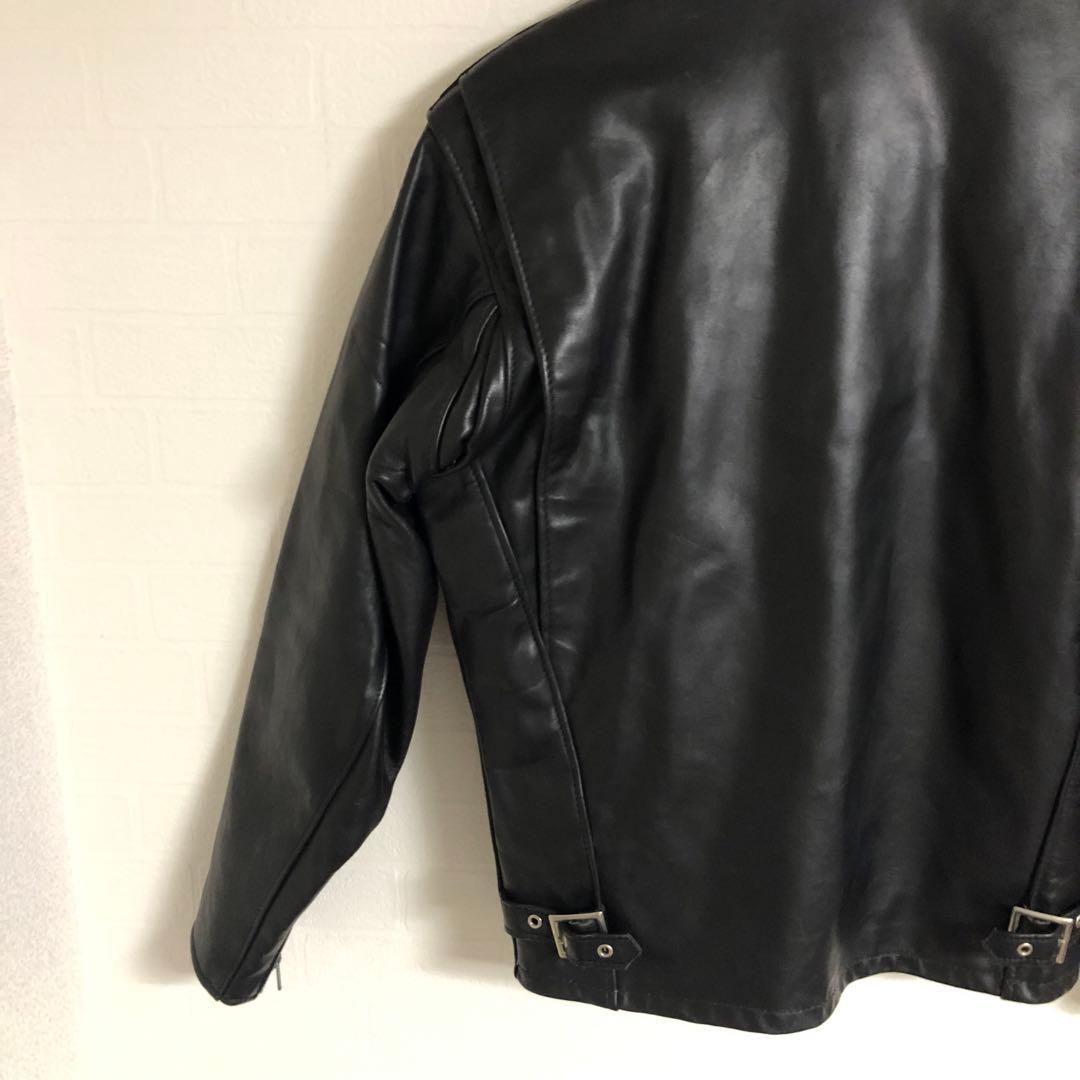 美品 schott レザージャケット141 36サイズ ライナー付き