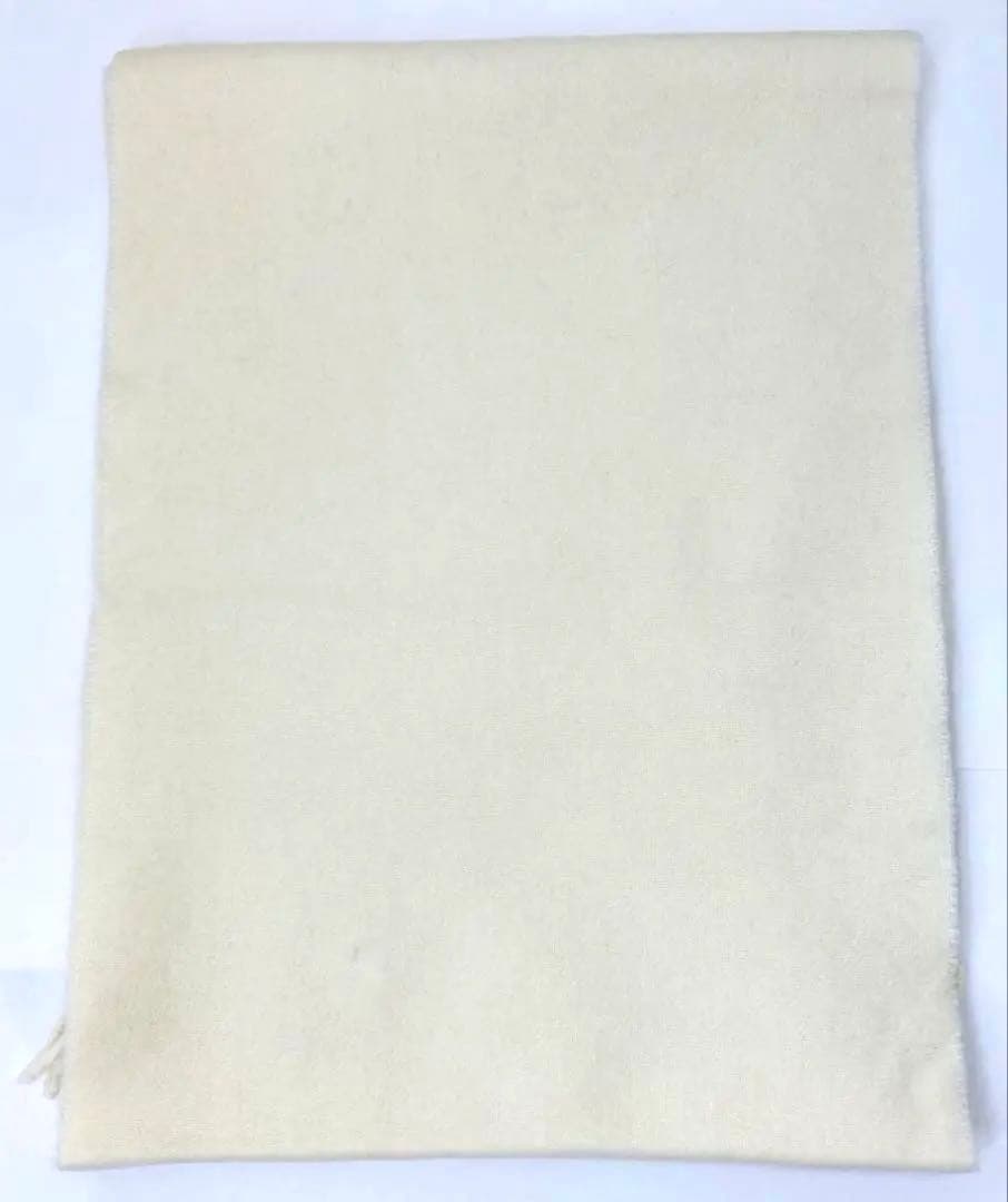 未使用 Vivienne ヴィヴィアン オーヴ 刺繍 ウール マフラー オフ