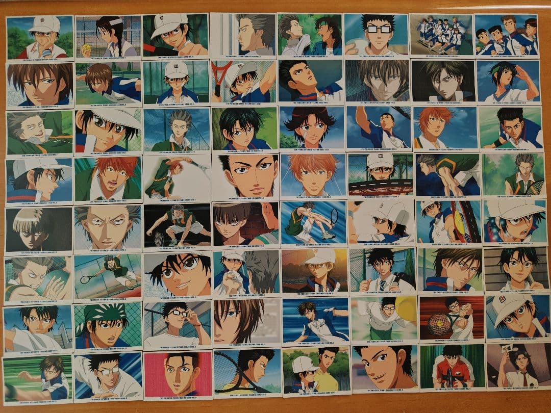 d*3様 テニスの王子様　トレカ　vol .1〜vol.11　689枚