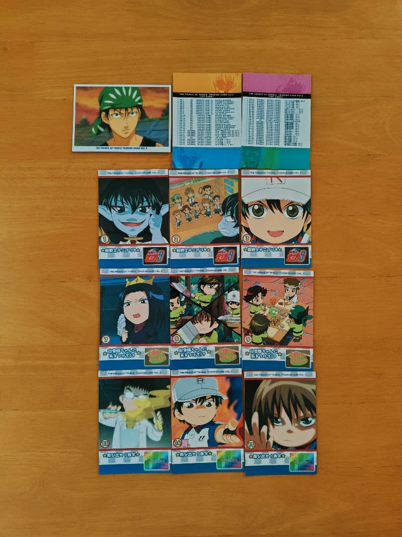d*3様 テニスの王子様　トレカ　vol .1〜vol.11　689枚