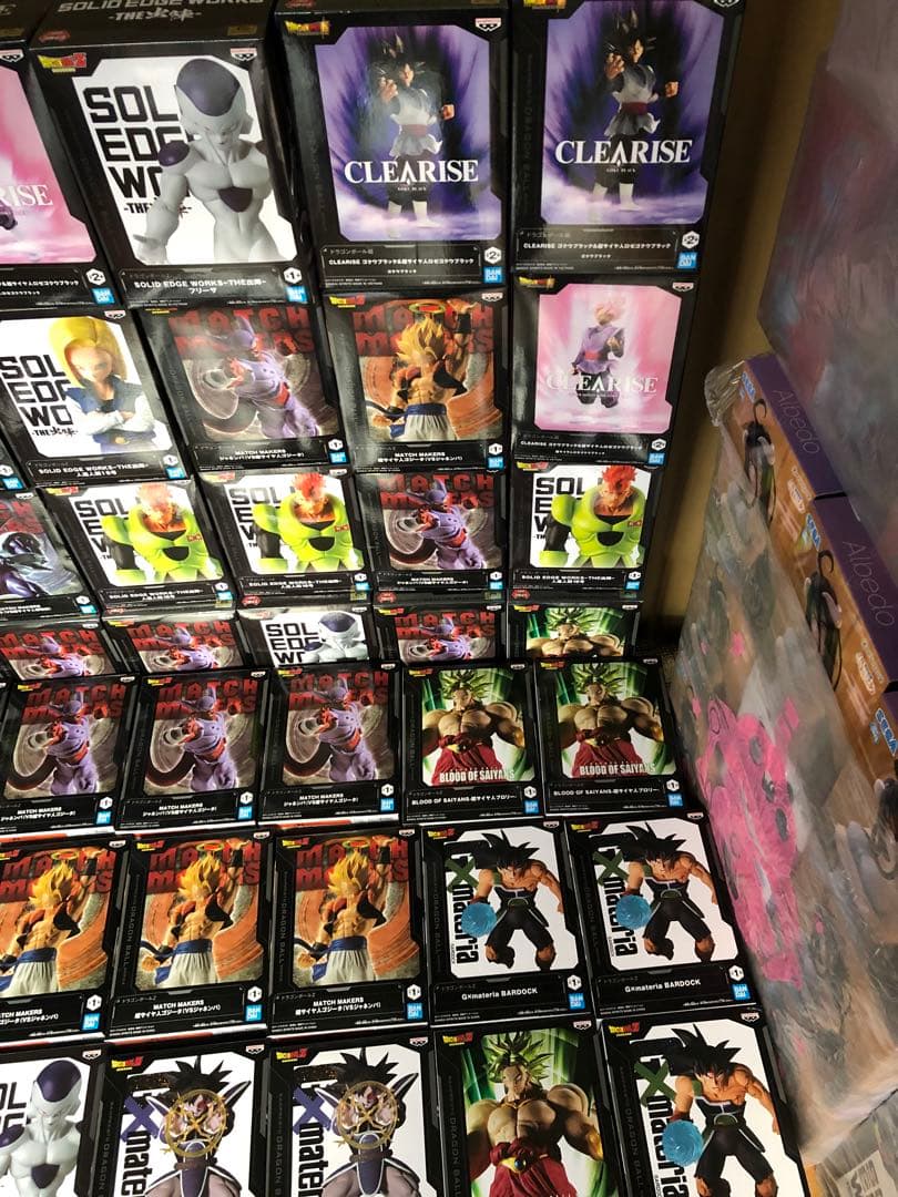 ドラゴンボール フィギュア ブロリー　フリーザ　ゴジータ　クウラ　18号63個③