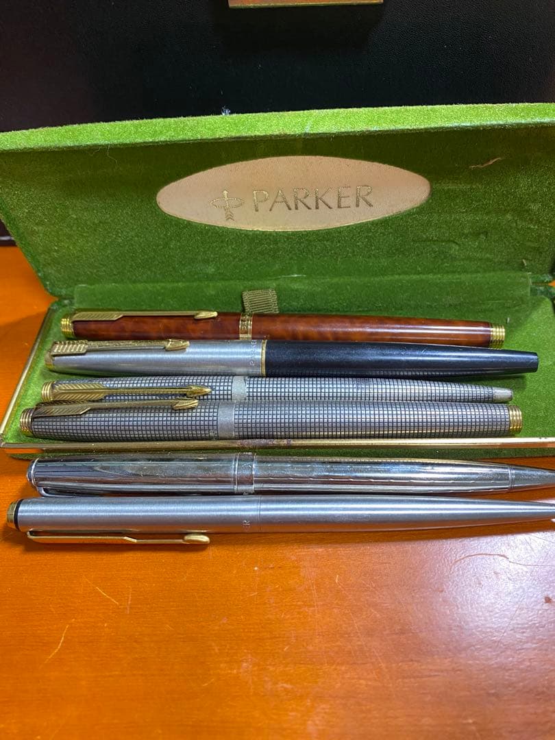 Parker 万年筆 6本セット 14k,585