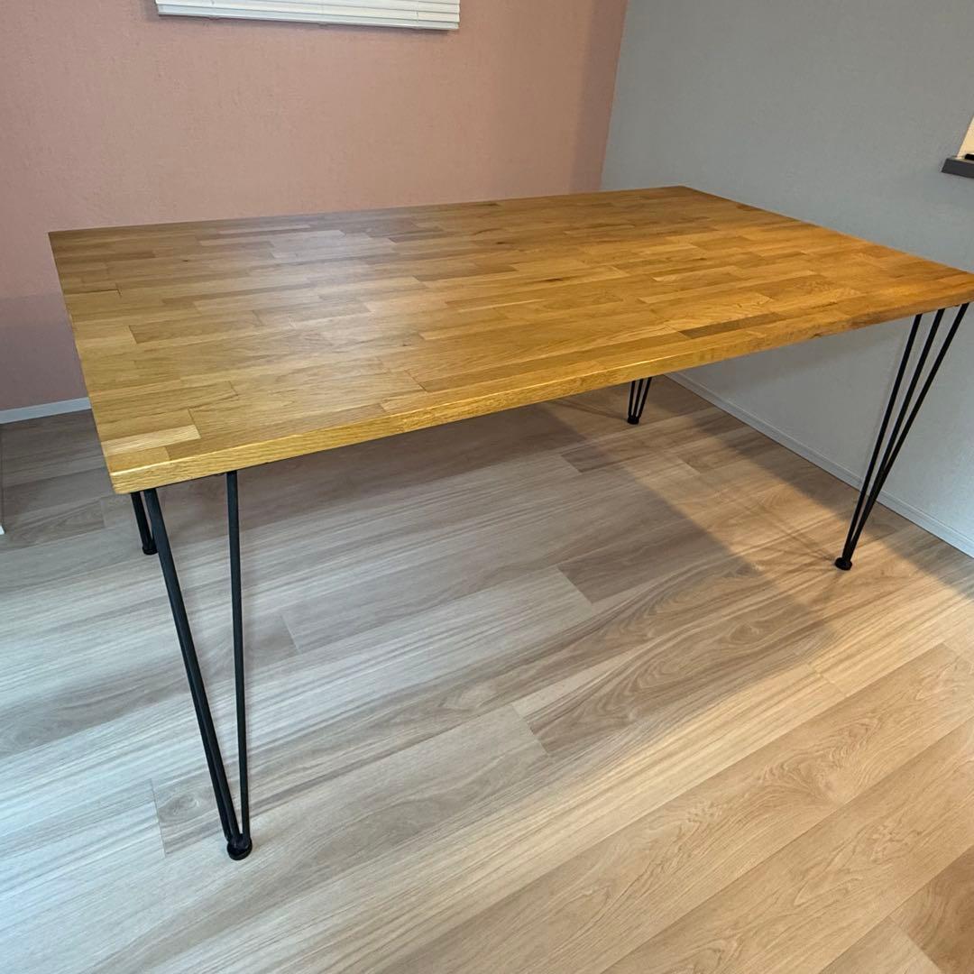 【〆3\1 最終値下げ】無垢 ダイニングテーブル