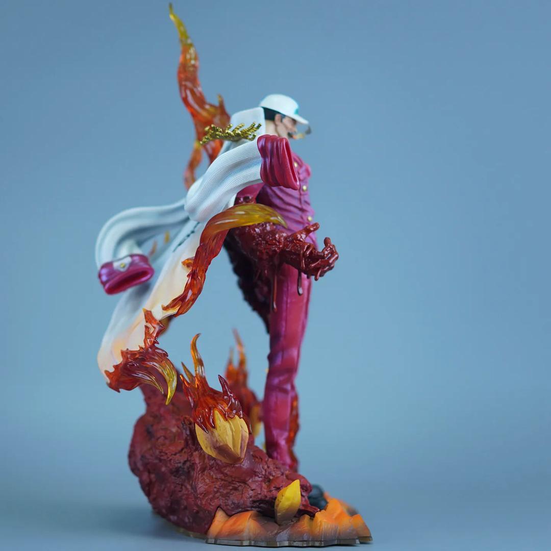 ワンピース　海軍大将　赤犬（赤）　34cm　ガレージキット　フィギュア　海外限定