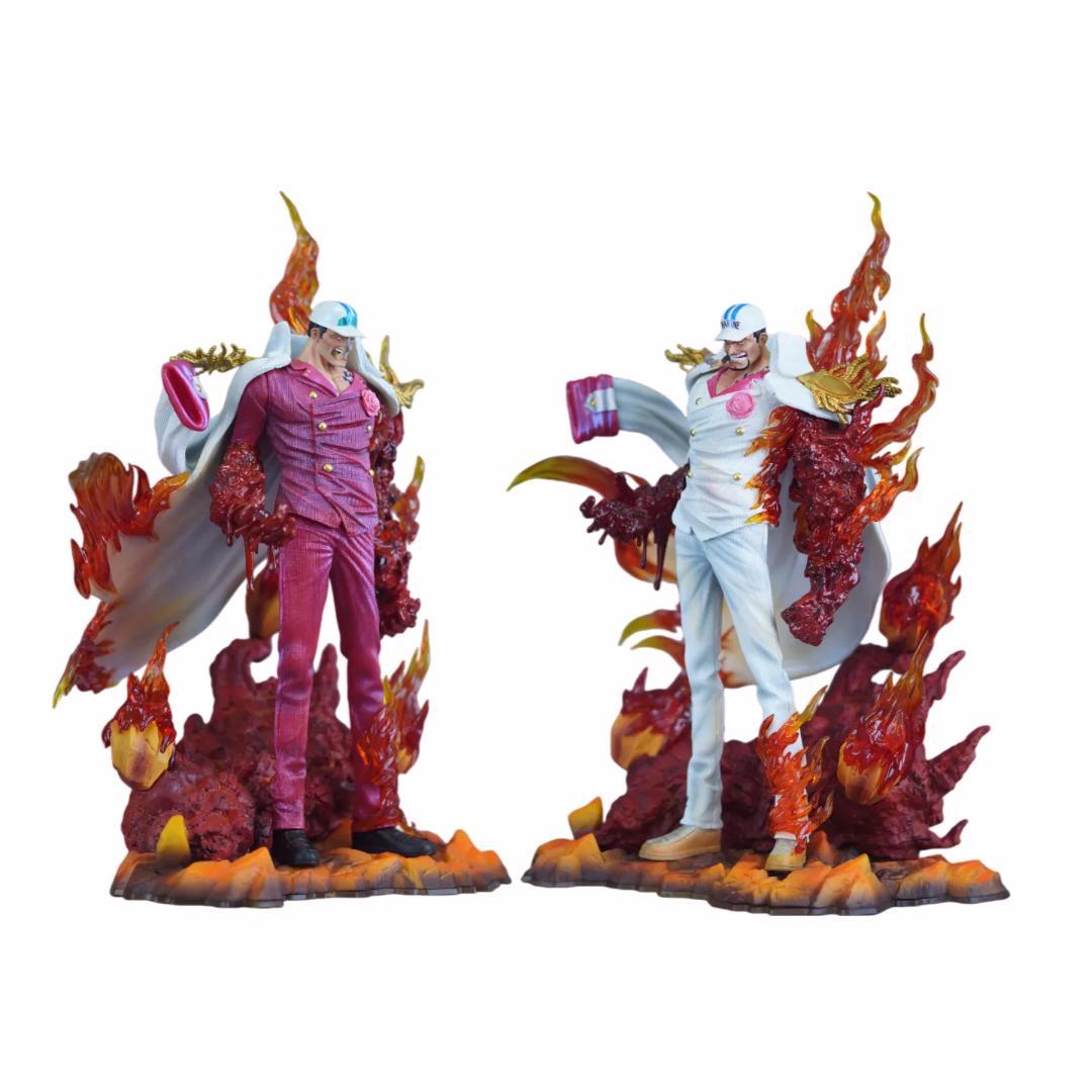 ワンピース　海軍大将　赤犬（赤）　34cm　ガレージキット　フィギュア　海外限定