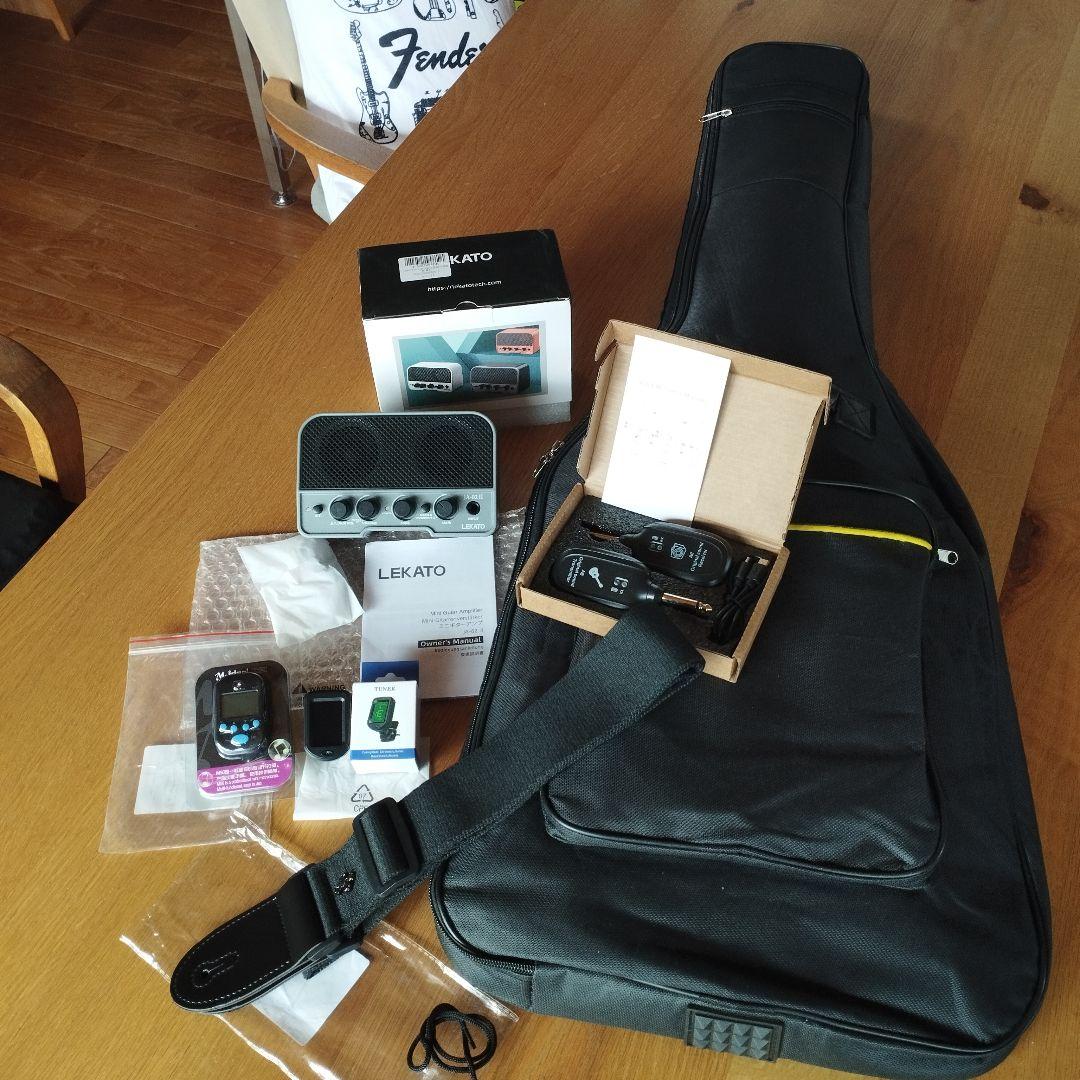 新品 ソフトケース・アンプ・チューナー・メトロノームetc.