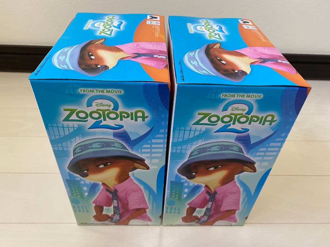 ズートピア2　モニタートップフィギュア　ニック セット
