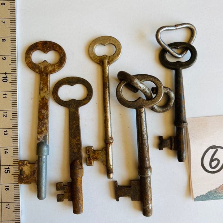 ⑥ アメリカで仕入れたアンティーク鍵　在庫セール