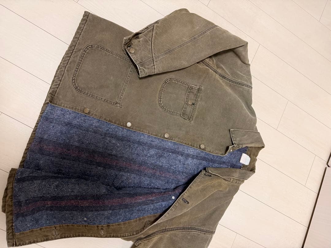 [美品] Carhartt ワークジャケット オリーブグリーン