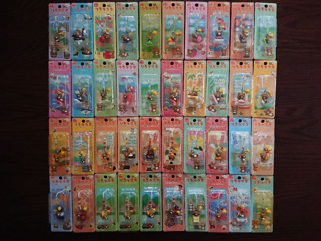 ご当地リラックマ チャームストラップ他 だららん夢紀行 255点
