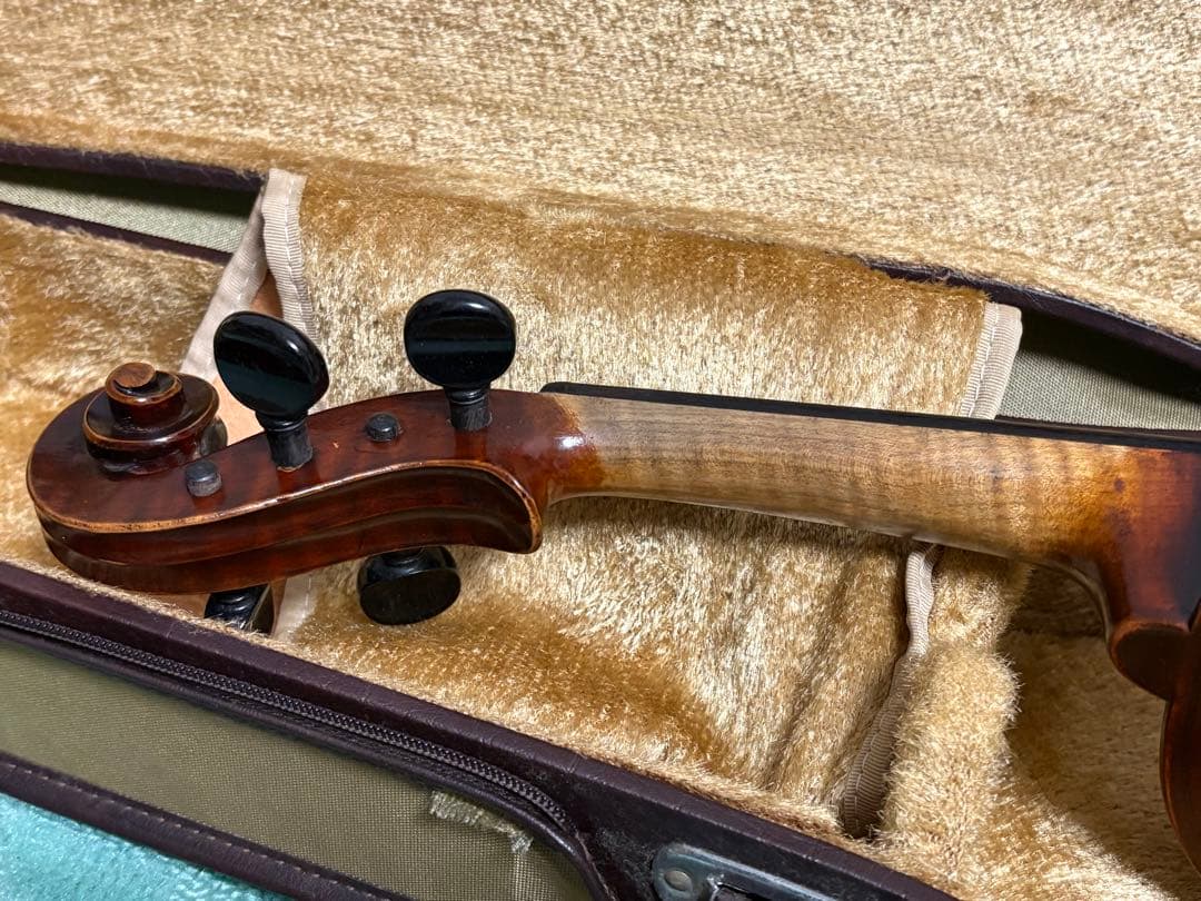 希少 鈴木政吉 No. W5 オールド バイオリン 虎杢 4/4
